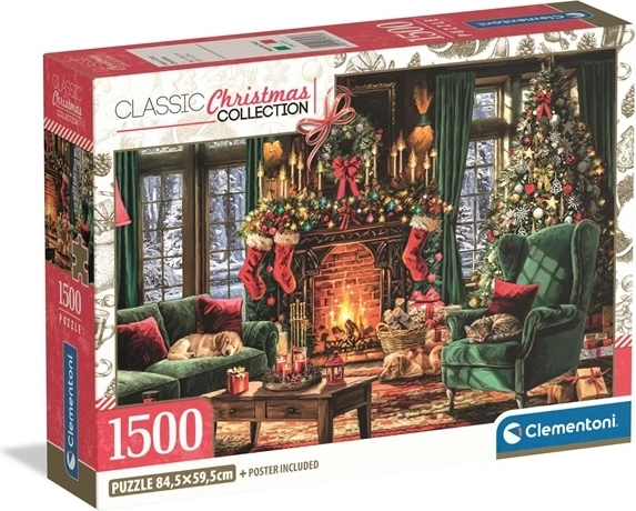 Clementoni puzle Have a Cozy Christmas, 1500 detaļas