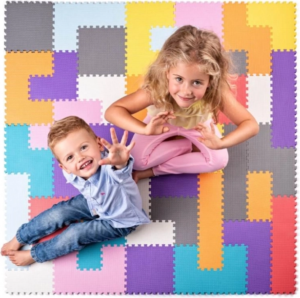 Putu grīdas puzle TETRIS PLASTICA 120 × 120 cm