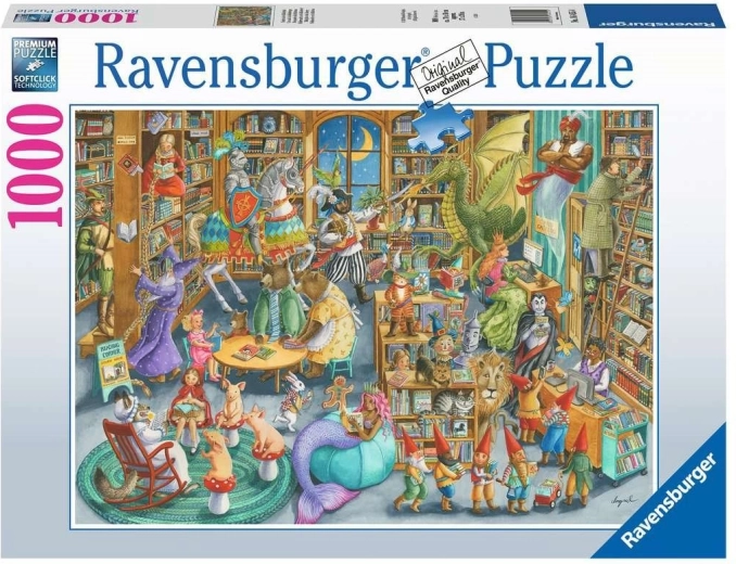 Puzzle 2D 1000 Ravensburger North in the Library