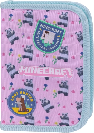BAAGL single-compartment school pencil case Minecraft Panda