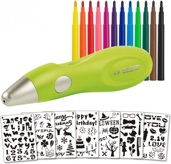 Elektroniskais aerogrāfa pildspalvas JOLLY radošai gleznošanai