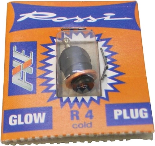 Rossi R4 cold glow plug for 6–10 cc engines