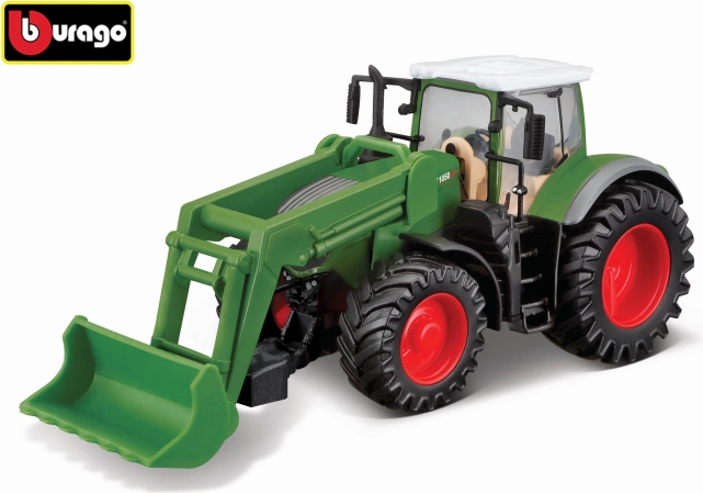 Bburago traktors Fendt 1050 Vario ar priekšējo kausu