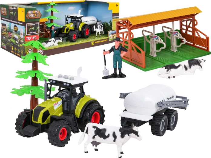 Farm Set with Interactive Tractor