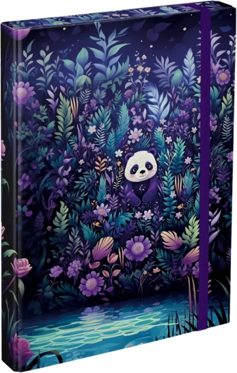 Mapes skolas burtnīcām A4 BAAGL Jungle Panda