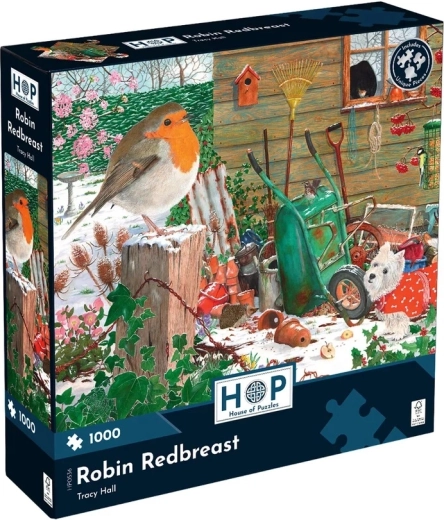 European Robin Puzzle, 1000 Pieces