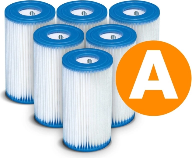 Set of Paper Filter Cartridges for Filter Pump Type A (6 pcs) INTEX