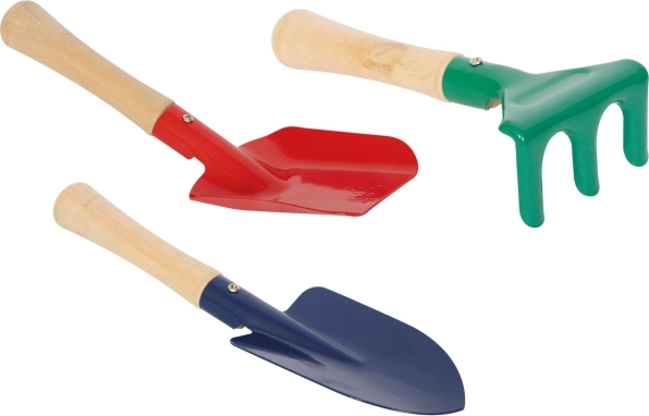 Bērnu dārza darbarīku komplekts smilšu kastei