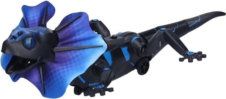 Attālināti vadāms ķirzakas frillneck 41 cm – čehu iepakojums