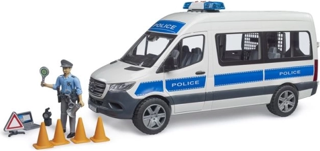Policijas furgons MB Sprinter ar gaismām un skaņu Bruder