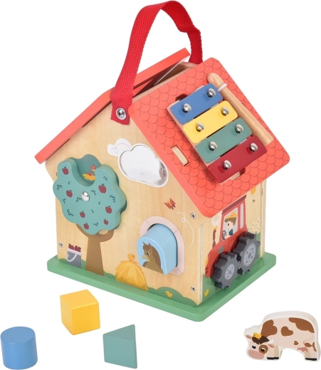 2Kids Toys Multifunctional Farm Life Shape Sorter