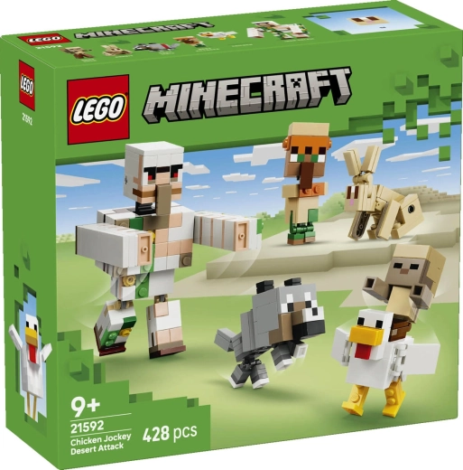 LEGO Minecraft Desert Chicken Rider Attack