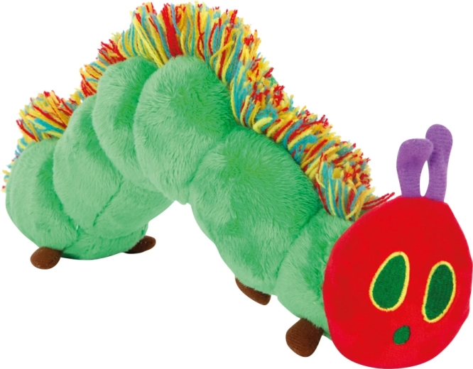 small foot plīša kāpurs no grāmatas “Ļoti izsalkušais kāpurs” (Eric Carle), 28 cm