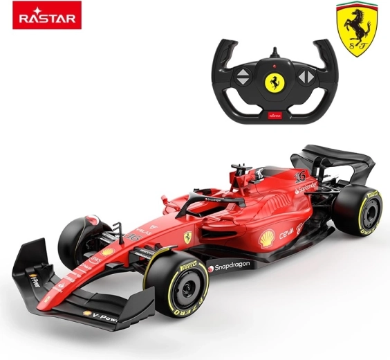 RC sacīkšu auto FERRARI F1 1:12 sarkans