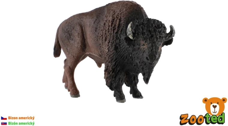 American Bison 11 cm Plastic Figurine