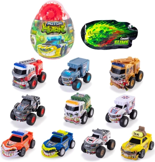 Auto pārsteiguma olā MONSTER Motor Mutants no Dickie