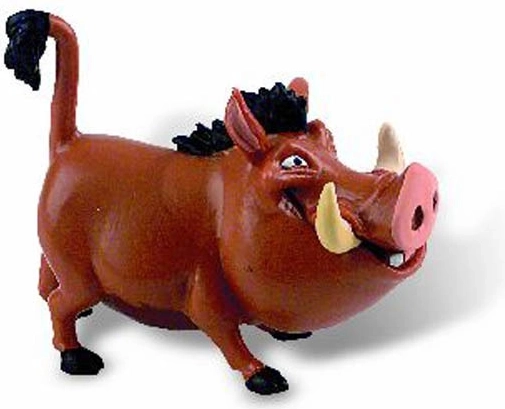 Bullyland figūriņa Pumbaa (Karalis Lauva)