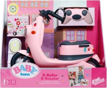 Electric scooter for BABY born doll with remote control