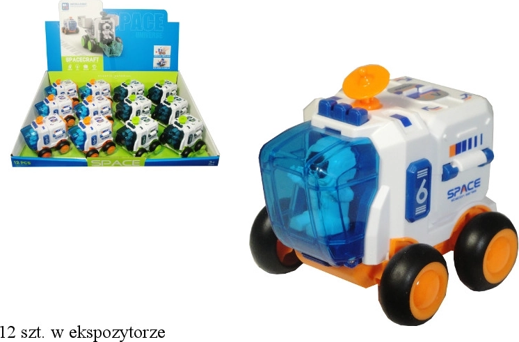 Kosmosa auto ar astronautu