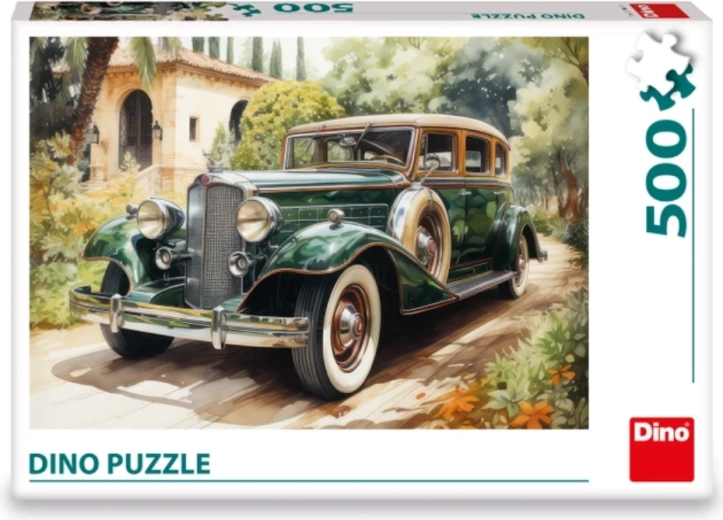 Dino puzle Zaļš Rolls-Royce 500 gabali