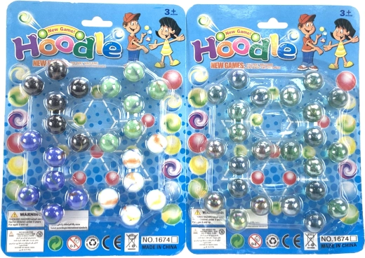 Bumbiņas - krāsains komplekts 24 gab.