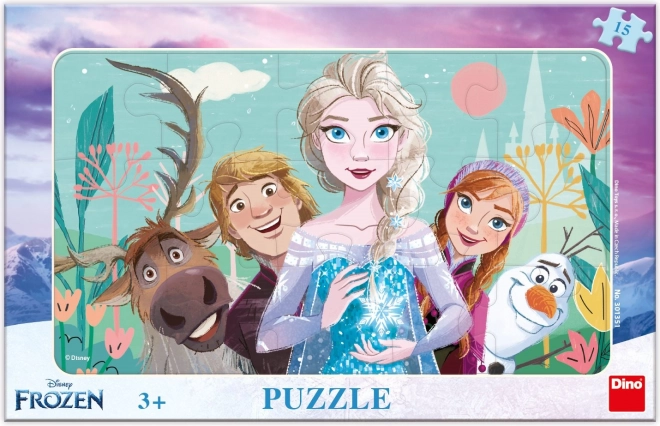 PUZLE Frozen: Ģimenes 15 gabaliņu