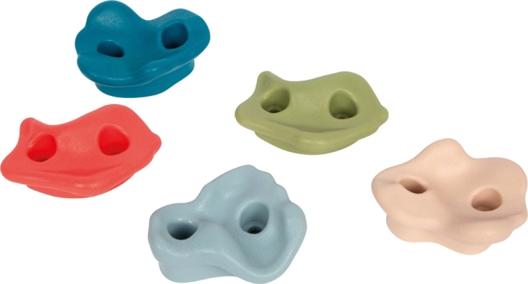 Kāpšanas satvērieni SMALL FOOT – 5 gabalu komplekts bērnu sienām