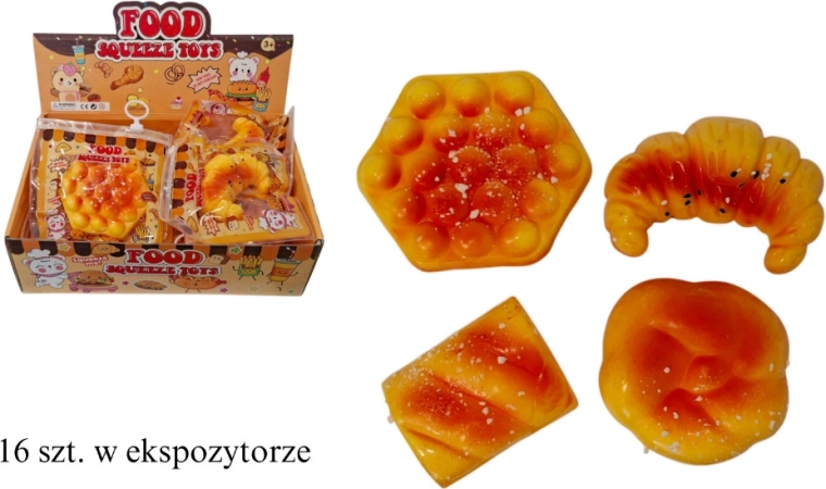 Squeezeable Pastry Mix with Keychain - 1 piece