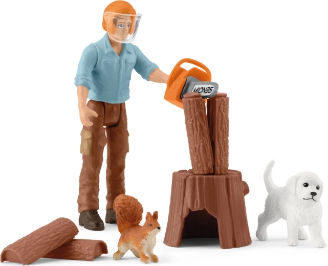 Mežsargs – spēļu komplekts SCHLEICH Pocket Set
