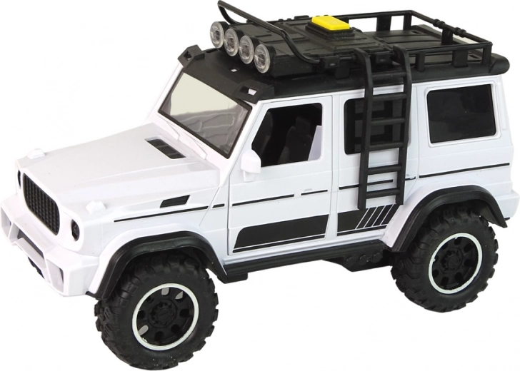 Realistic off-road design with lights