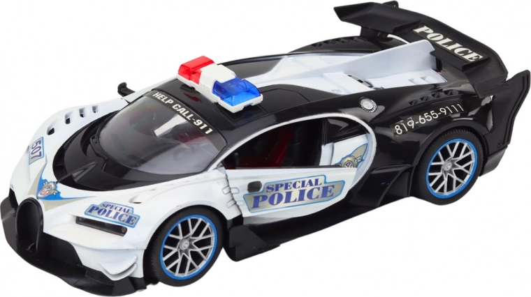 Reālistisks policijas sportiskais izskats