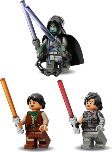 Ekskluzīvas minifigūriņas ar gaismas zobeniem