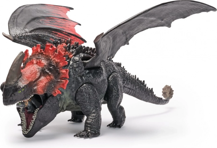 Darbīgais Red Death ar kustīgiem spārniem