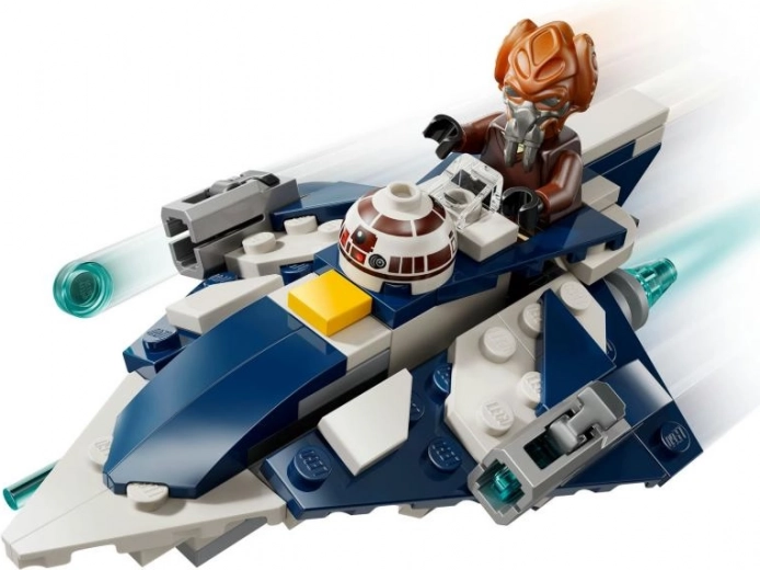 Darbīgs mikromedību kuģis ar šāvējiem