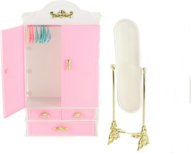 Elegants brīvi stāvošs spogulis