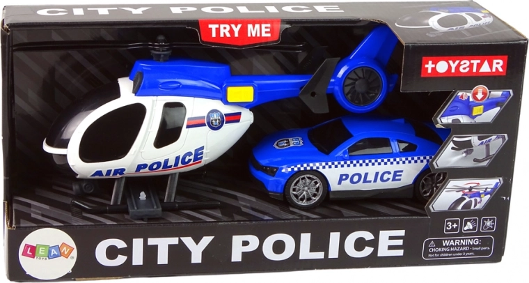 Pilns CITY POLICE akcijas komplekts