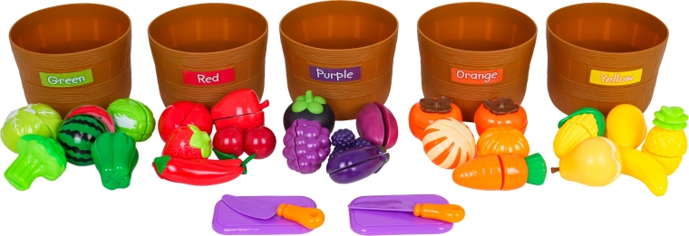 Krāsu apguve un šķirošana rotaļās