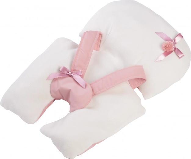 Paliktnis ar lentīti un siksnām