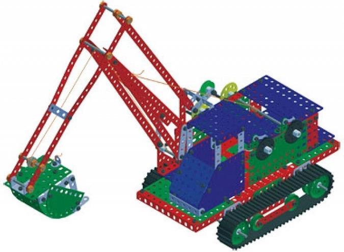 Bagātīgs komplekts ar 767 metāla detaļām