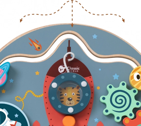 Kosmisks dizains, kas aicina spēlēties