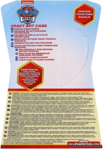 Izklaidējošas aktivitātes un PAW PATROL uzlīmes