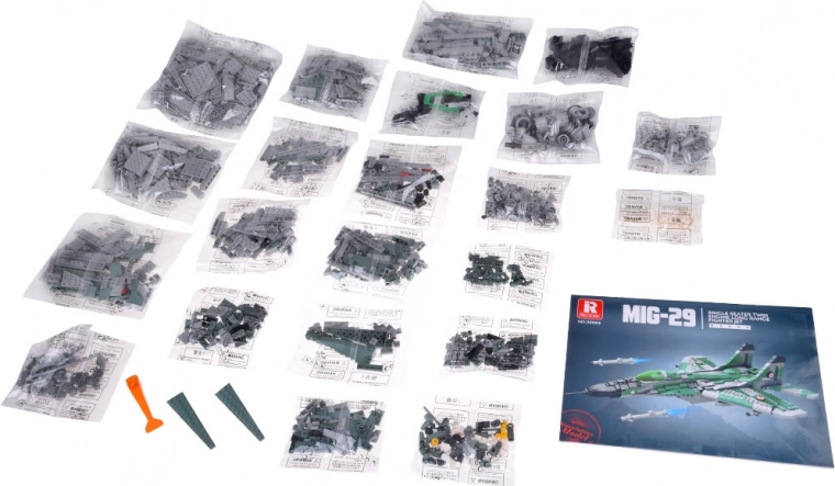 1290 šķirotu detaļu un instrukcija