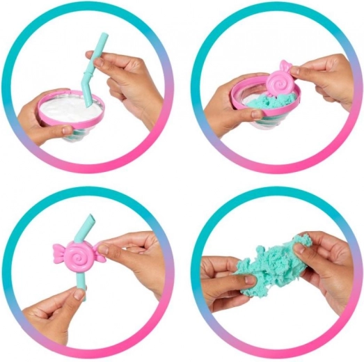 Sensorā spēle ar formējamām smiltīm