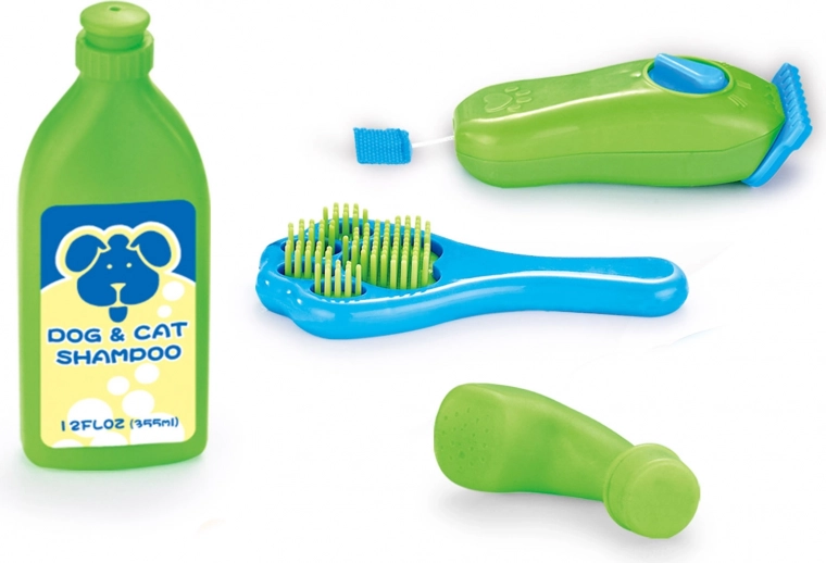 Reālistiski piederumi veterinārārsta lomspēlei