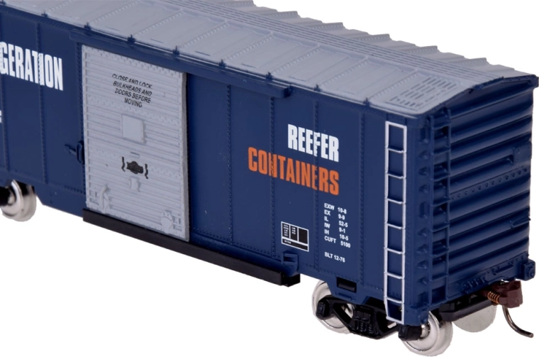Detalizēts uzraksts REFRIGERATION / REEFER CONTAINERS