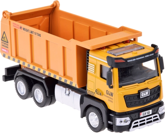 Pull-back piedziņa un izturīga metāla virsbūve