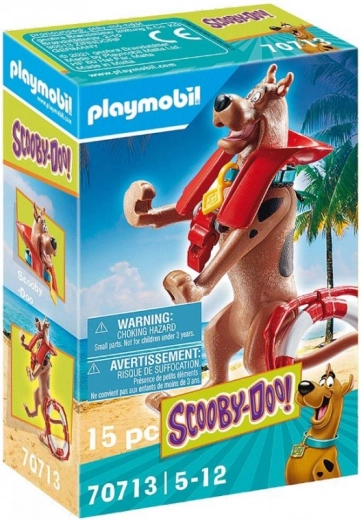 Pludmales izklaide ar SCOOBY-DOO glābēju