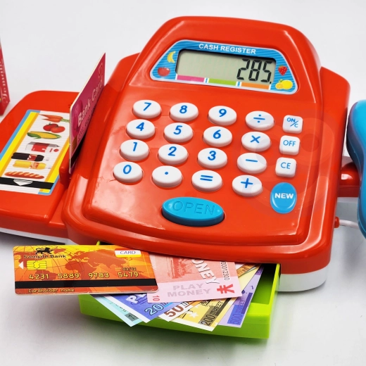 Real calculator for learning through play