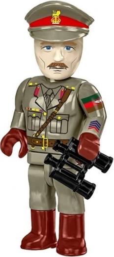 Virsnieka figūriņa un modeļa nosaukuma plāksnīte