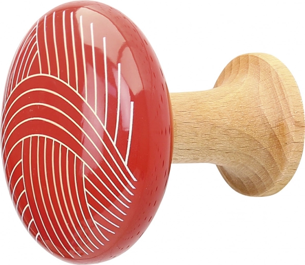 Ornamentāls sarkanais dizains